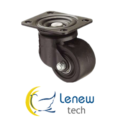 low profile nylon caster wheel