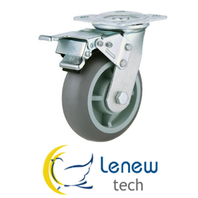 heavy duty tpr caster wheel